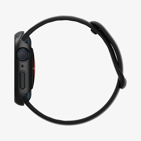 ACS05458 - Apple Watch Ultra (Apple Watch (49mm)) Case Thin Fit in black showing the front